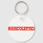 Narcoleptic Stamp Keychain