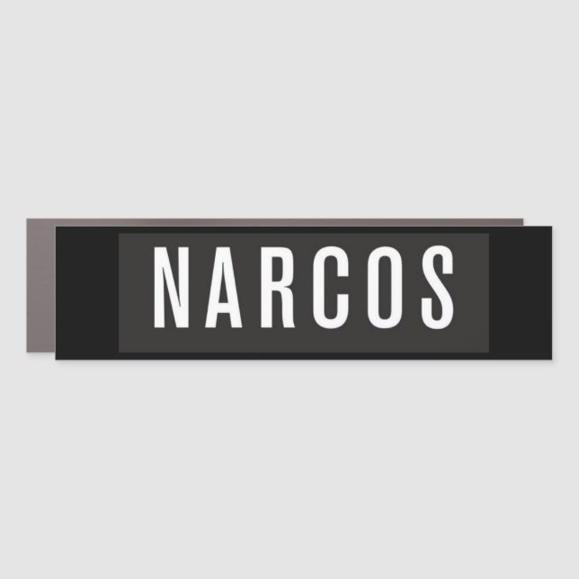 NARCOS Car Magnet (Front)