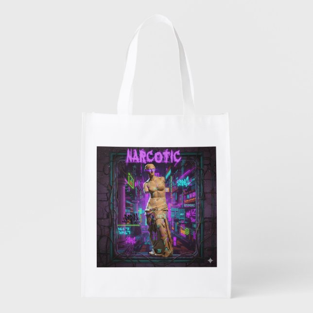 Narcotic Graffiti Messenger Bag (Front)