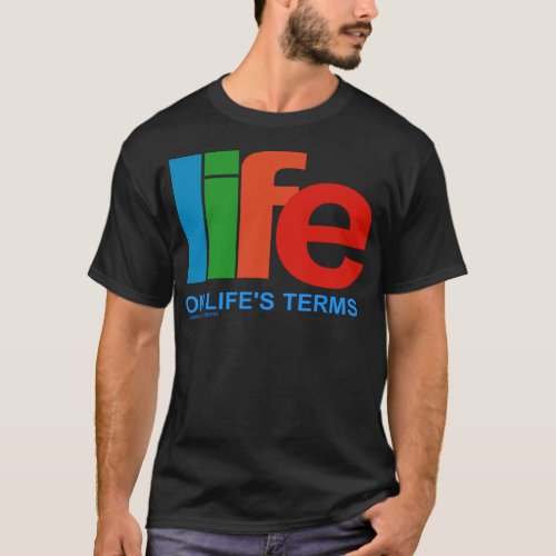 Narcotics Anonymous Life On Lifex27s Terms 80s 9 T_Shirt