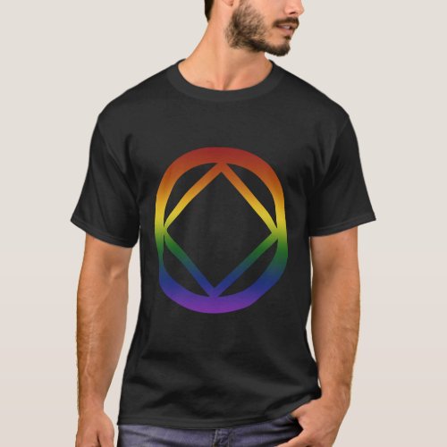 Narcotics Anonymous Rainbow Pride Symbol Classic T T_Shirt