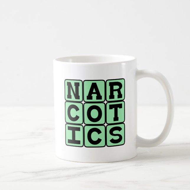 Narcotics, Drugs Coffee Mug (Right)