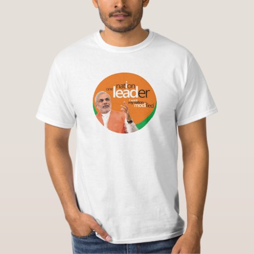 Narendra Modi 1Nation 1PM T_Shirt