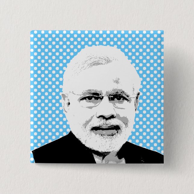Narendra Modi Button (Front)