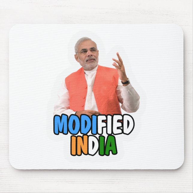 Narendra Modi Collection Mouse Pad (Front)