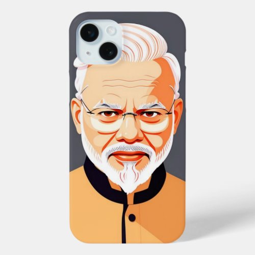 Narendra Modi Digital Initiatives iPhone 15 Plus Case