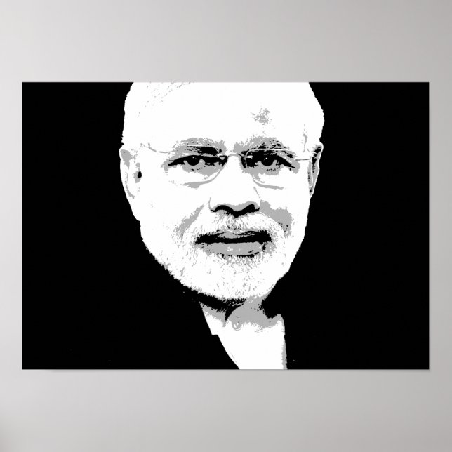 Narendra Modi Face Poster (Front)