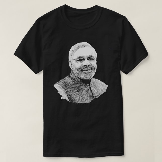 Narendra Modi T-Shirt (Design Front)