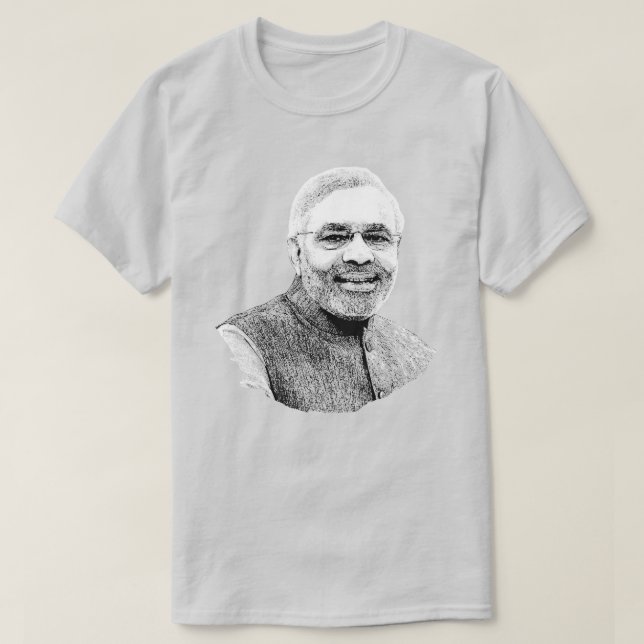 Narendra Modi T-Shirt (Design Front)