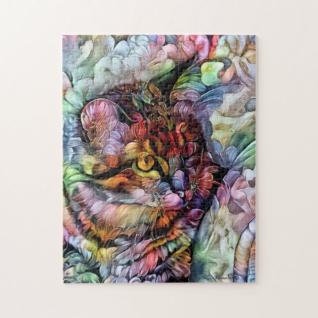 Nari and the Flowers Jigsaw Puzzle (Vertical)