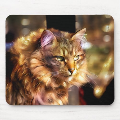 Nari and the Golden Sun Mouse Pad