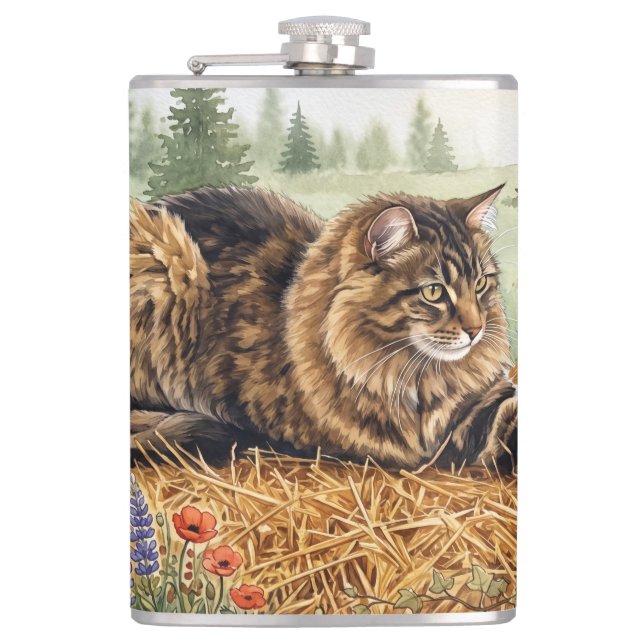 Nari of the Forest Flask (Front)