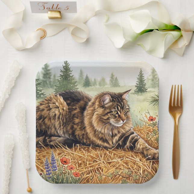 Nari of the Forest Paper Plates (Wedding)