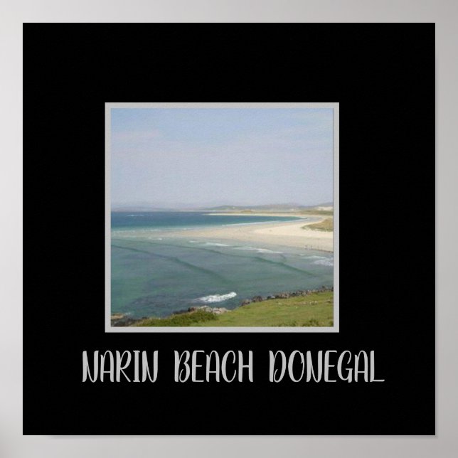 Narin Portnoo Beach Donegal Poster (Front)