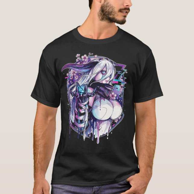 Narja Defense Damage Up Buff Chaos Zero Nightmare  T-Shirt (Front)