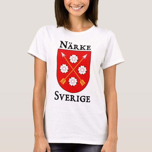 Närke, Sverige T-Shirt (Front)