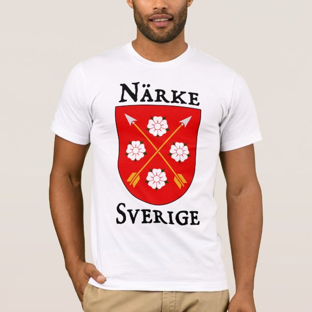 Närke, Sverige T-Shirt (Front)