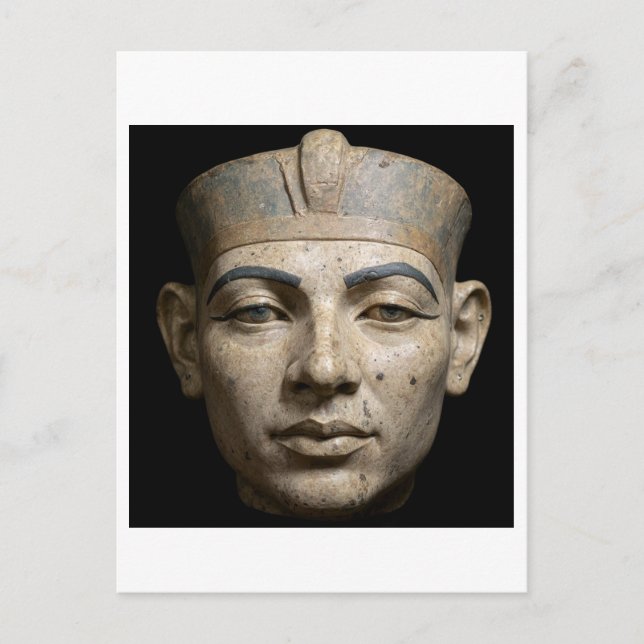 Narmer First Egyptian Pharaoh Unifier Art Postcard (Front)
