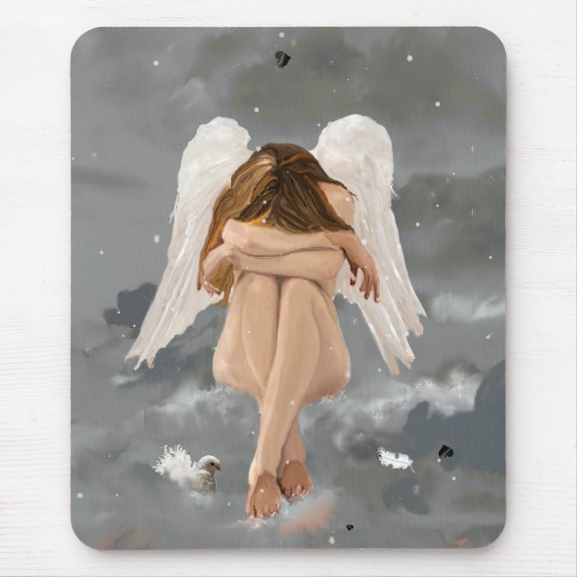 Narnia Angel! Mouse Pad (Front)