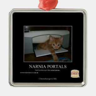 Narnia Portals Metal Ornament