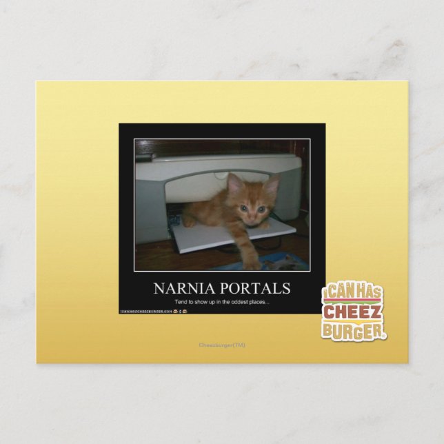 Narnia Portals Postcard (Front)