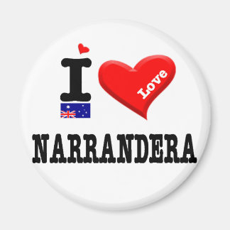 NARRANDERA - I Love Magnet