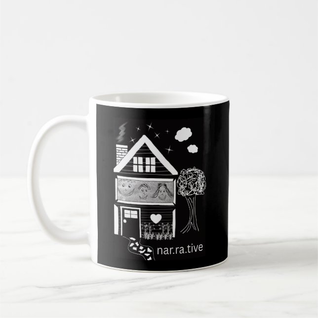 Narrative  coffee mug (Left)