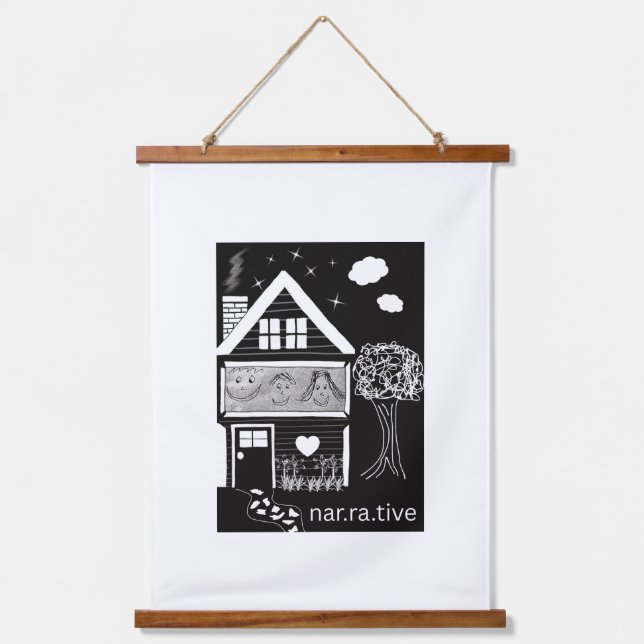 Narrative  hanging tapestry (Front)