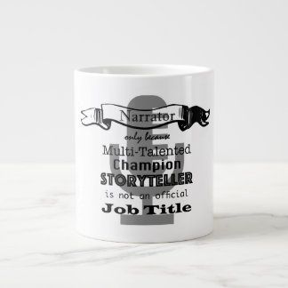 Narrator Job Title Mug - black