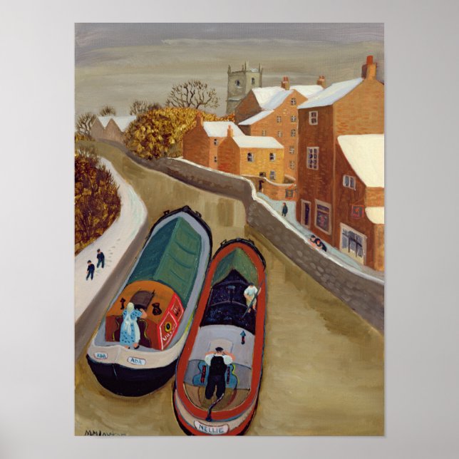 Narrow Boats Poster (Front)