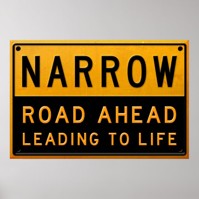Narrow Road To Life Poster (Front)