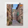 Narrow street in Valldemossa village - Mallorca Postcard