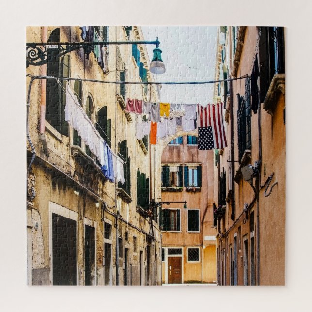 Narrow street in Venice Jigsaw Puzzle (Vertical)