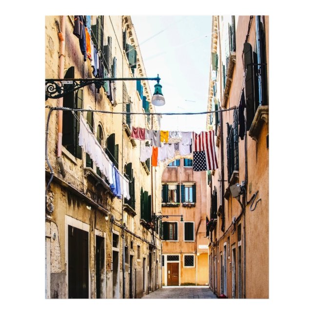 Narrow street in Venice Photo Print (Front)