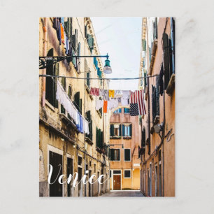 Narrow street in Venice Postcard