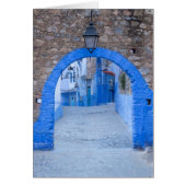 Narrow Street Of Chefchaouen (Front)