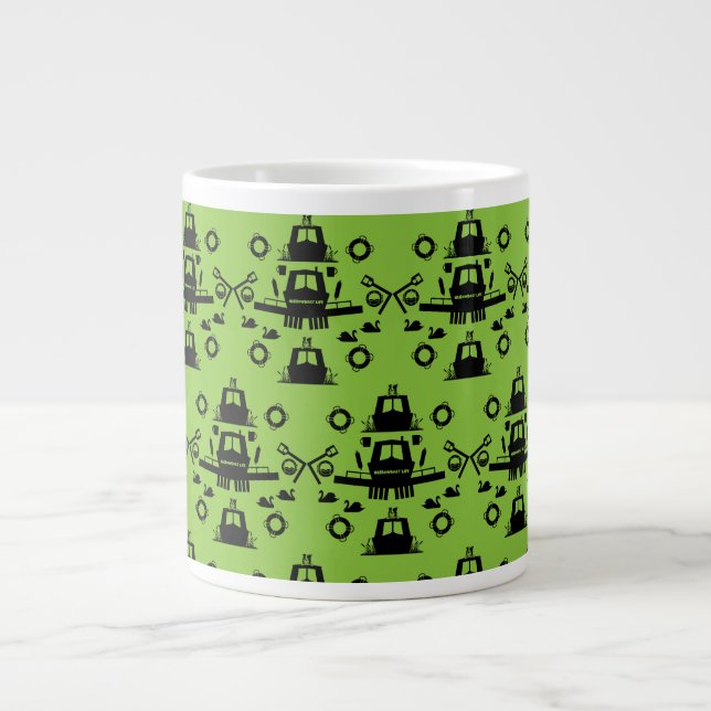 Narrowboat -  Accessories - Canal Boat Gifts Doorm Giant Coffee Mug (Front)