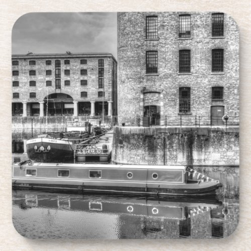 Narrowboat Albert Dock Beverage Coaster