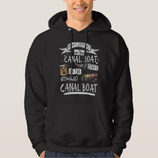 Narrowboat & Canal Boat For Barge Boat Owners Hoodie