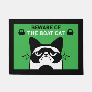 Narrowboat Canal Boat Living Pet Cat Doormat