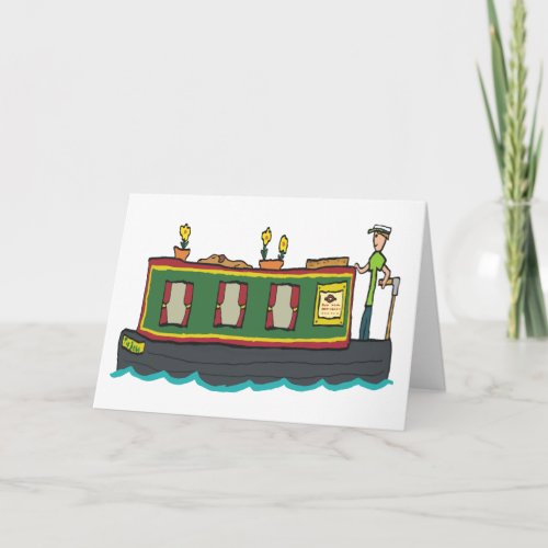 Narrowboat Card