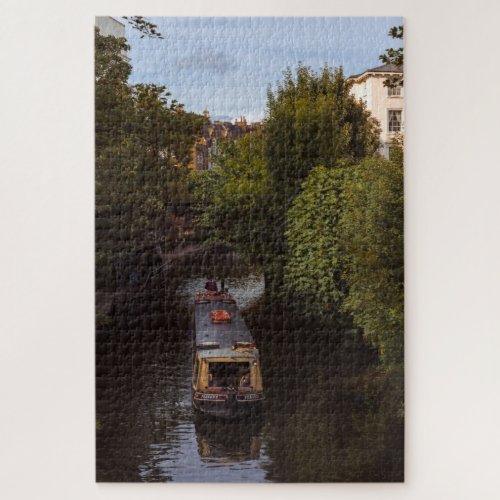 Narrowboat Cruising The London Canals Jigsaw Puzzle