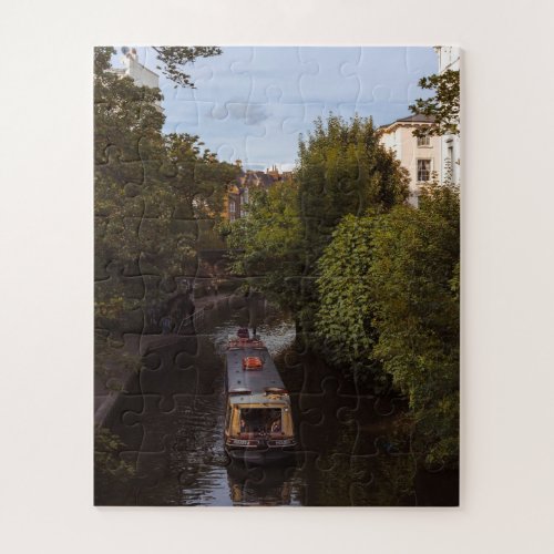 Narrowboat Cruising The London Canals Jigsaw Puzzle