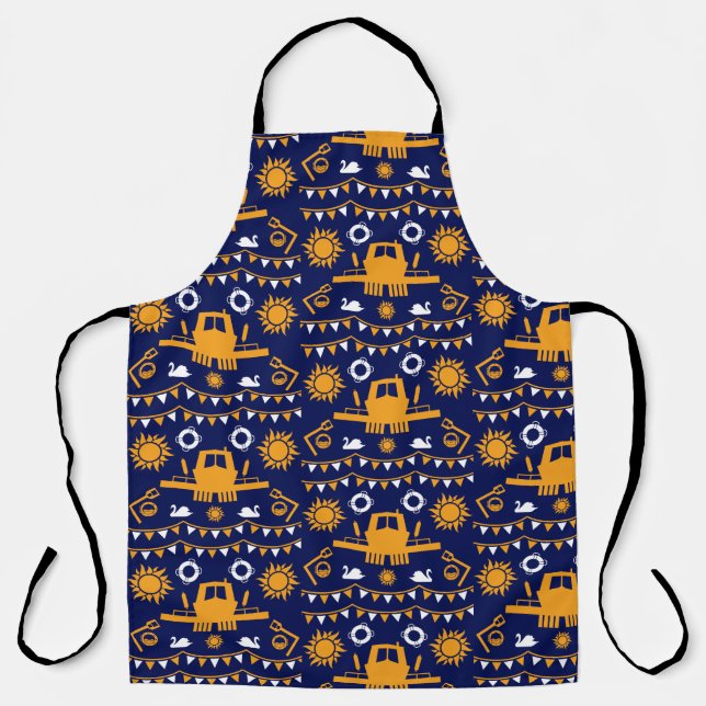 Narrowboat Decor And Gifts Apron (Front)