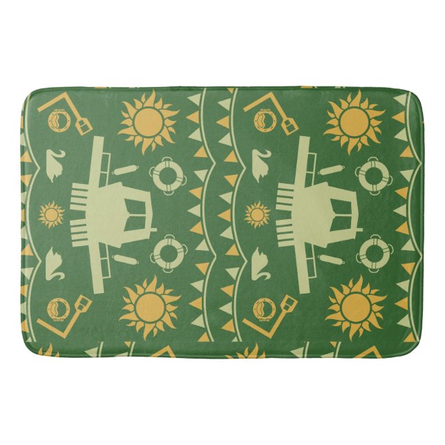 Narrowboat Decor And Gifts Bath Mat (Front)