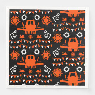 Narrowboat Decor And Gifts Paper Dinner Napkins