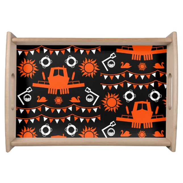 Narrowboat Decor And Gifts Serving Tray (Front)