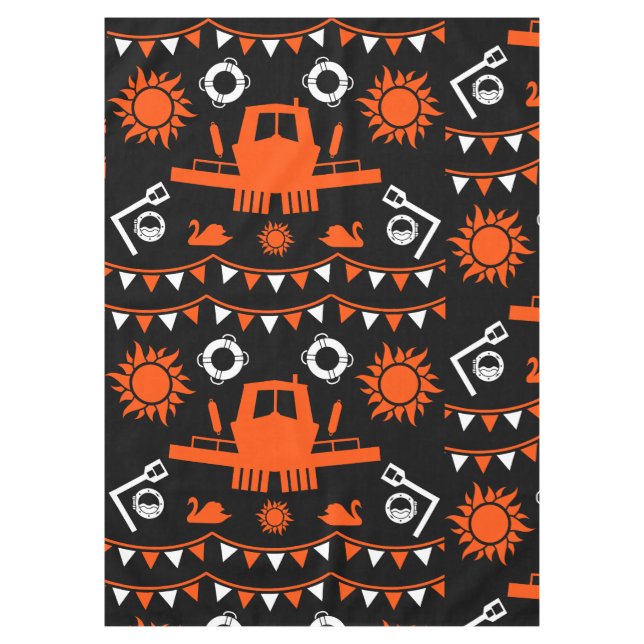 Narrowboat Decor And Gifts Tablecloth (Front)