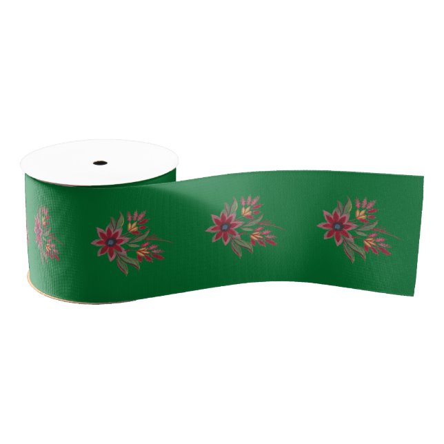 Narrowboat Grosgrain Ribbon (Spool)