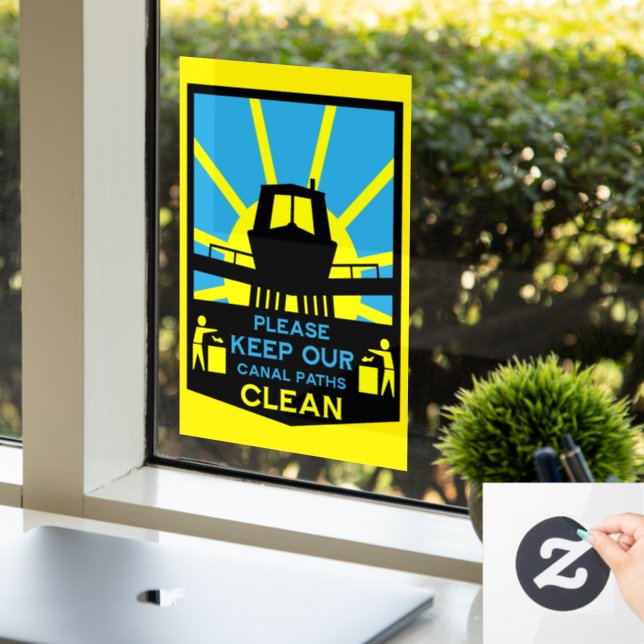 Narrowboat Stickers And Signs (Office)